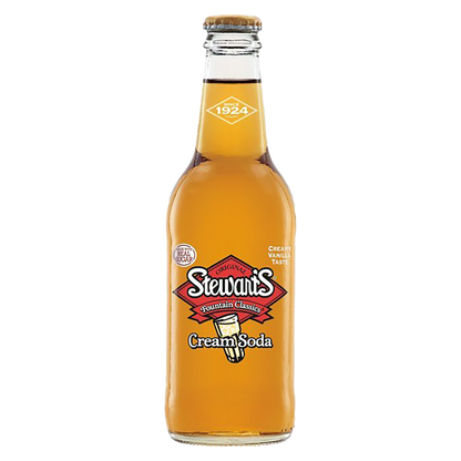 Stewarts Cream Soda 12oz Btl