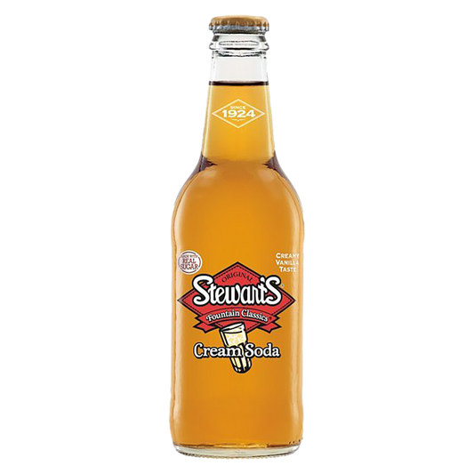 Stewarts Cream Soda 12oz Btl