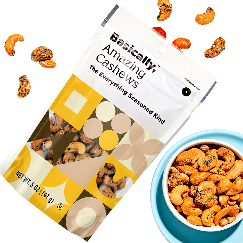 Basically, Everything Seasoned Cashews 5oz