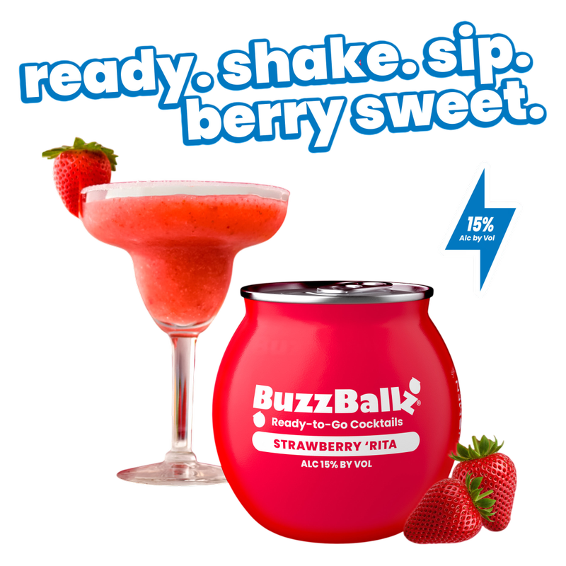BuzzBallz Chillers Strawberry 'Rita 187ml
