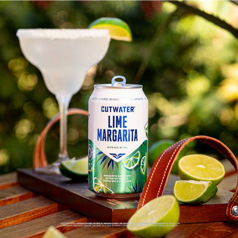 Cutwater Tequila Lime Margarita 4pk 12oz Cans 12.5% ABV