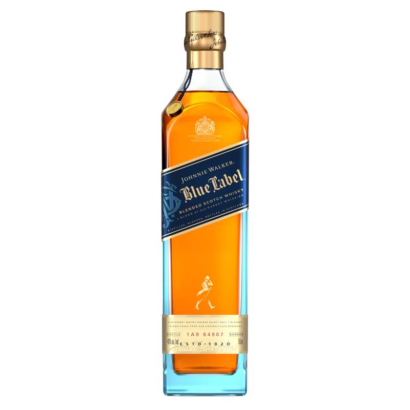 Johnnie Walker Blue Label Scotch 750ml (80 Proof)