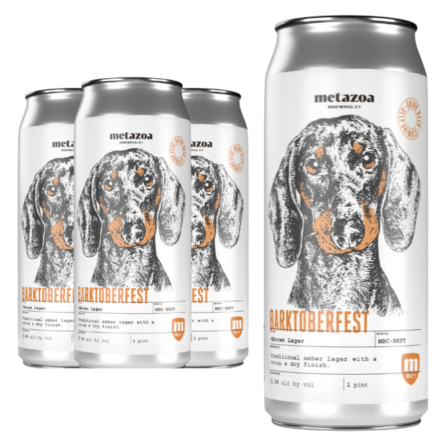 Metazoa Barktoberfest 4pk 16oz Can