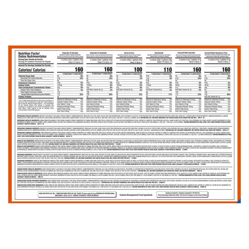 Gamesa Surtido Rico Variety Pack Cookies, 15.4oz