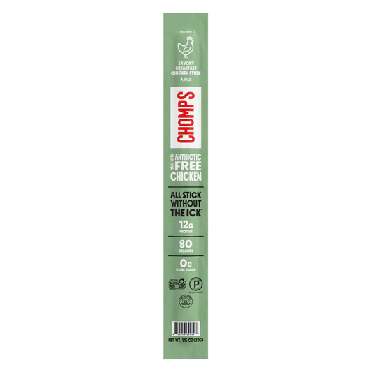 CHOMPS Savory Breakfast Chicken Stick, 1.15oz