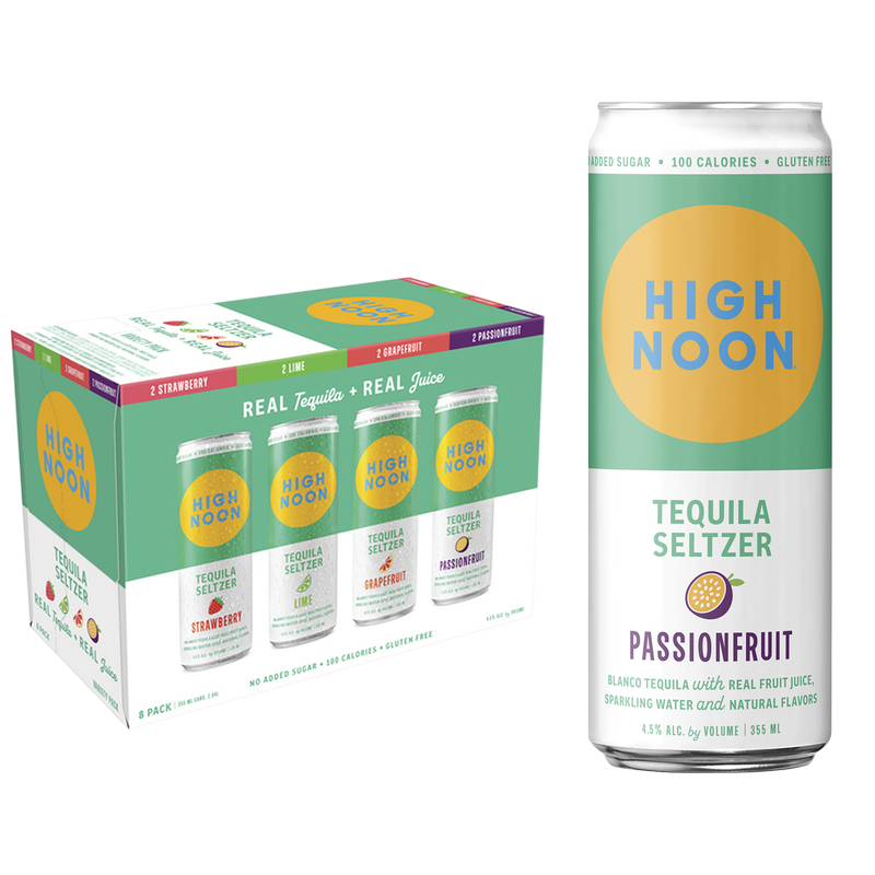 High Noon Variety Tequila 8pk 12oz Can 4.5% ABV