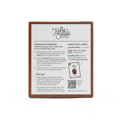King Street Baking - Chocolate Frosting Mix 8.55oz
