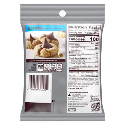 Hershey's Kisses Milk Chocolate Candy 4.84oz