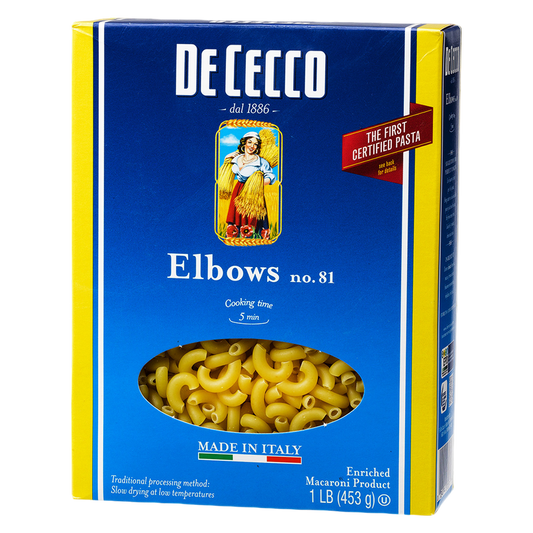 De Cecco Elbows Pasta 1lb