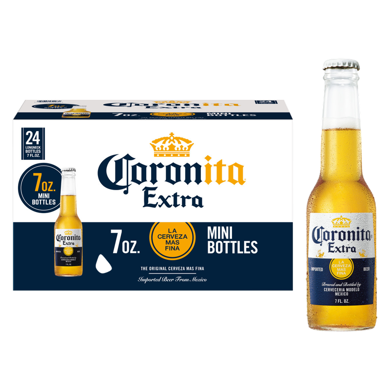 Coronita Extra 24pk 7oz Btl 4.6% ABV