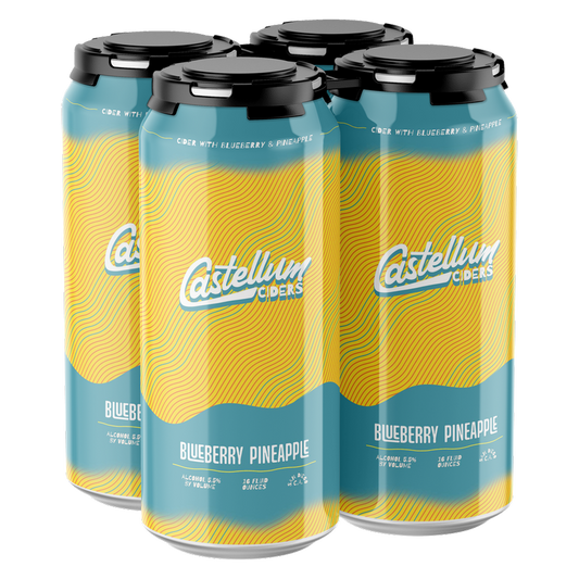 Castellum Ciders Blueberry Pineapple 4pk 16oz Can