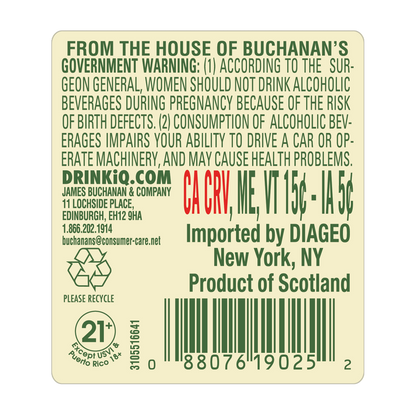 Buchanans Pineapple 1.75L