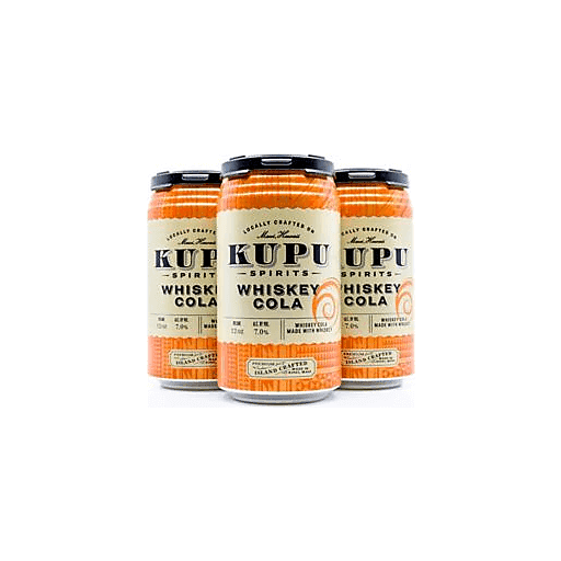 Maui Kupu Whiskey Cola (4PKC 12 OZ)