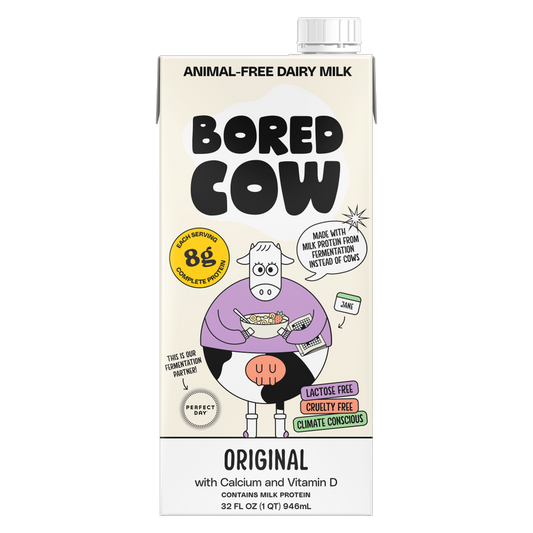 Bored Cow Animal-free Dairy Milk Original 32 oz carton