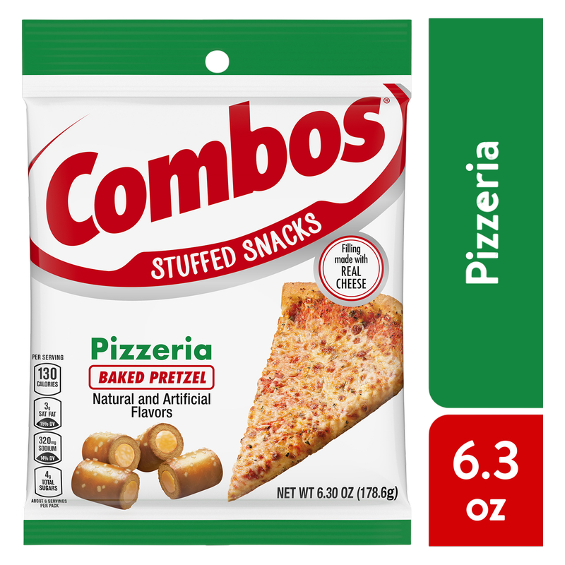 Combos Pizzeria Pretzel Snack 6.3oz