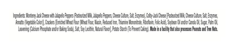 Sargento Balanced Breaks Pepper Jack & Colby Jack with Mini Ritz Crackers - 1.5oz