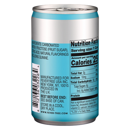 Fever Tree Mediterranean Tonic Water 8pk 5.07oz Can