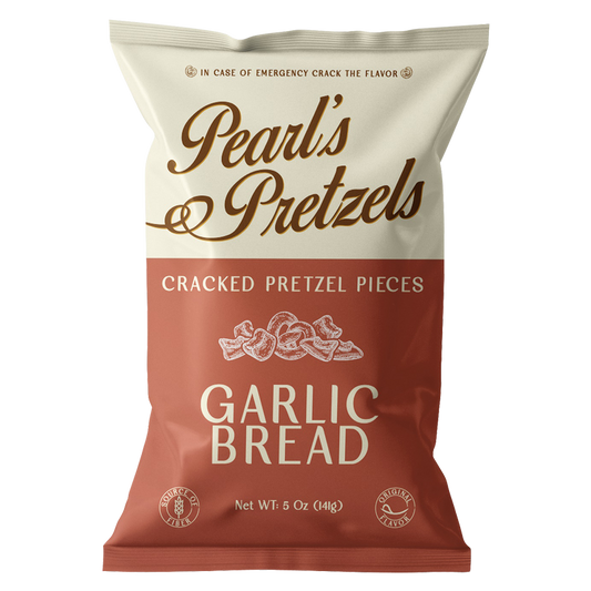 Pearl's Pretzels Garlic Bread Pretzel Pieces 5oz