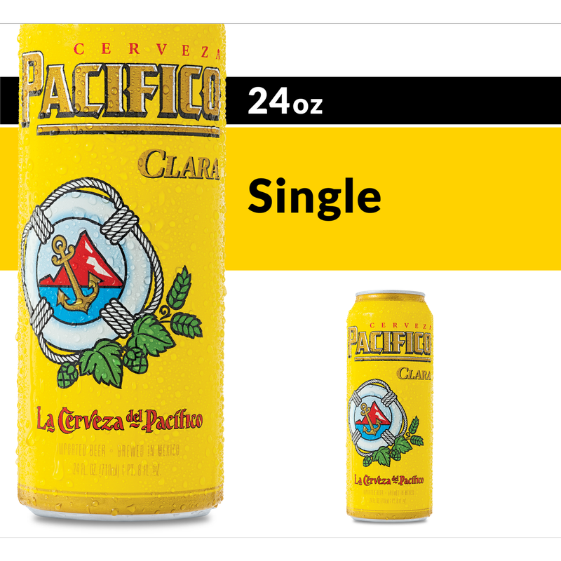 Pacifico 24oz Can 4.4% ABV