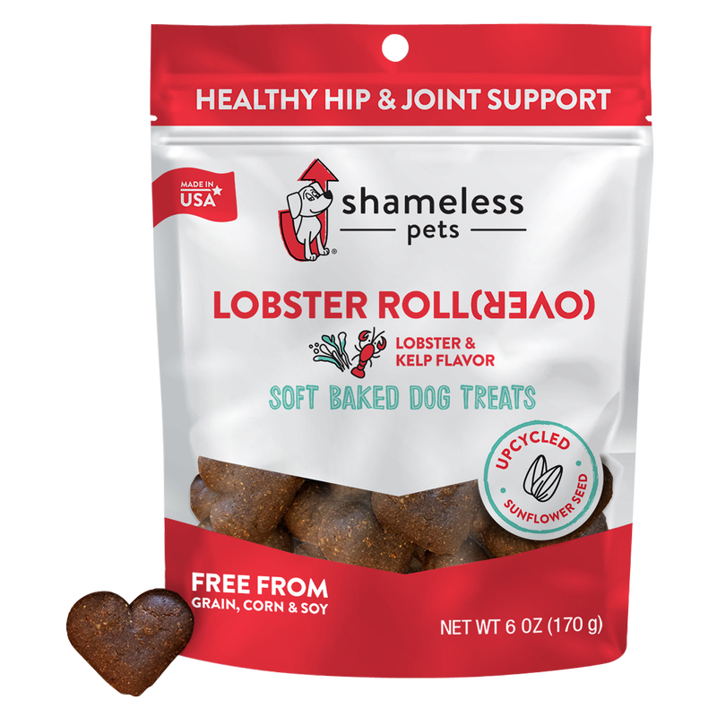 Shameless Pets Lobster Rollover Dog Treats 6oz