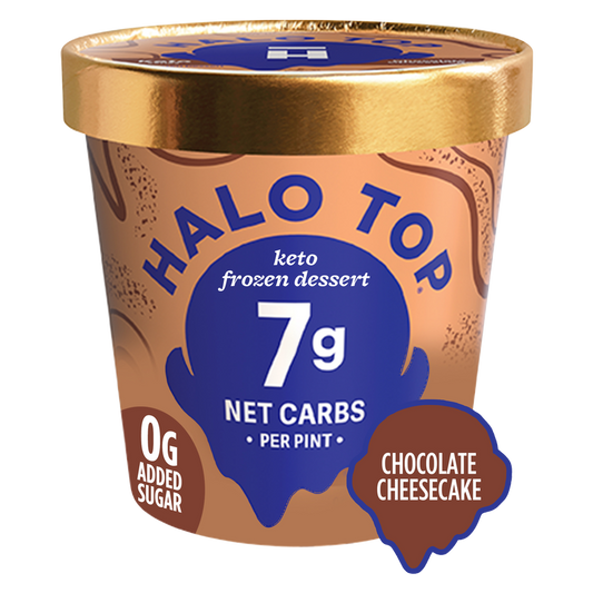 Halo Top Keto Chocolate Cheesecake Ice Cream Pint