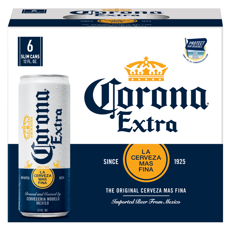 Corona Extra 6pk 12oz Cans