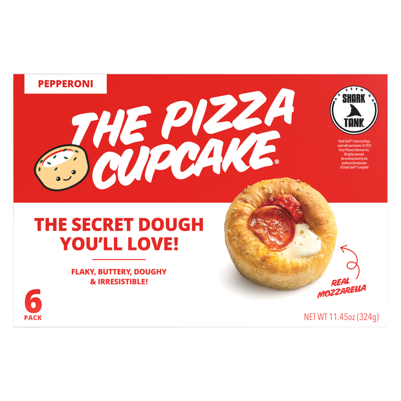 The Pizza Cupcake Pepperoni 6ct 11.5oz
