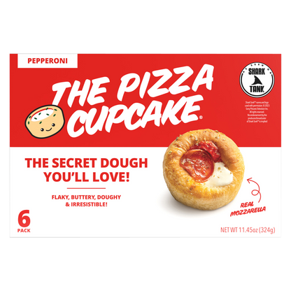 The Pizza Cupcake Pepperoni 6ct 11.5oz