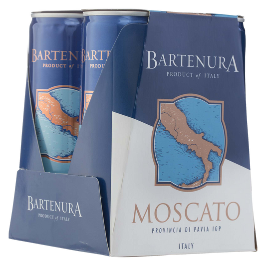 Bartenura Moscato 4pk 250 ml Can