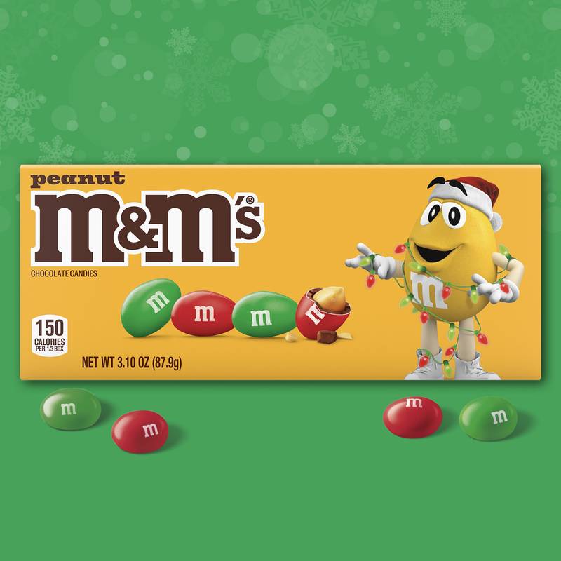 M&M'S Christmas Peanut, 3.1oz