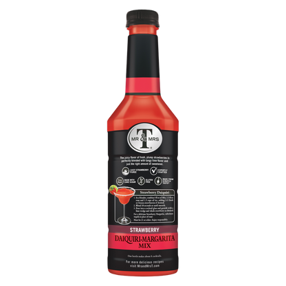 Mr & Mrs T Strawberry Daiquiri-Margarita Mix 1 L