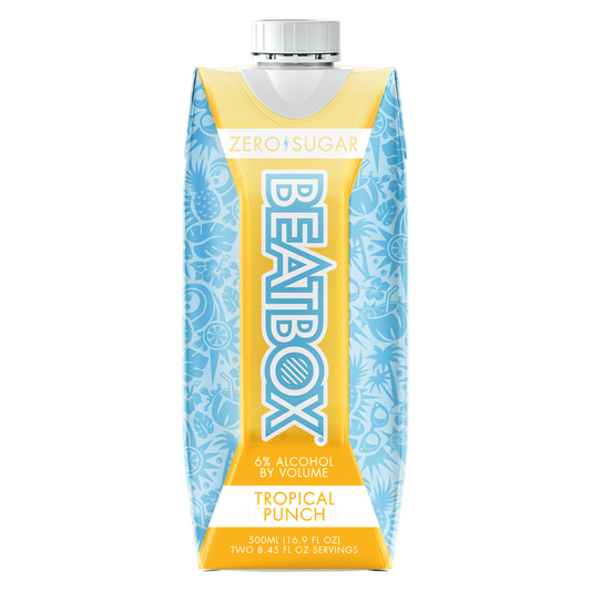 BeatBox Tropical Punch 500ml 6.0% ABV Zero Sugar