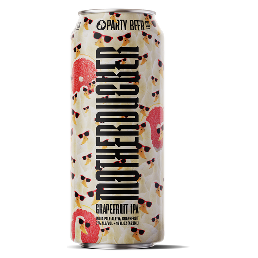 Party Beer Mother Ducker Grapefruit IPA 4pk 16oz Can 7% ABV