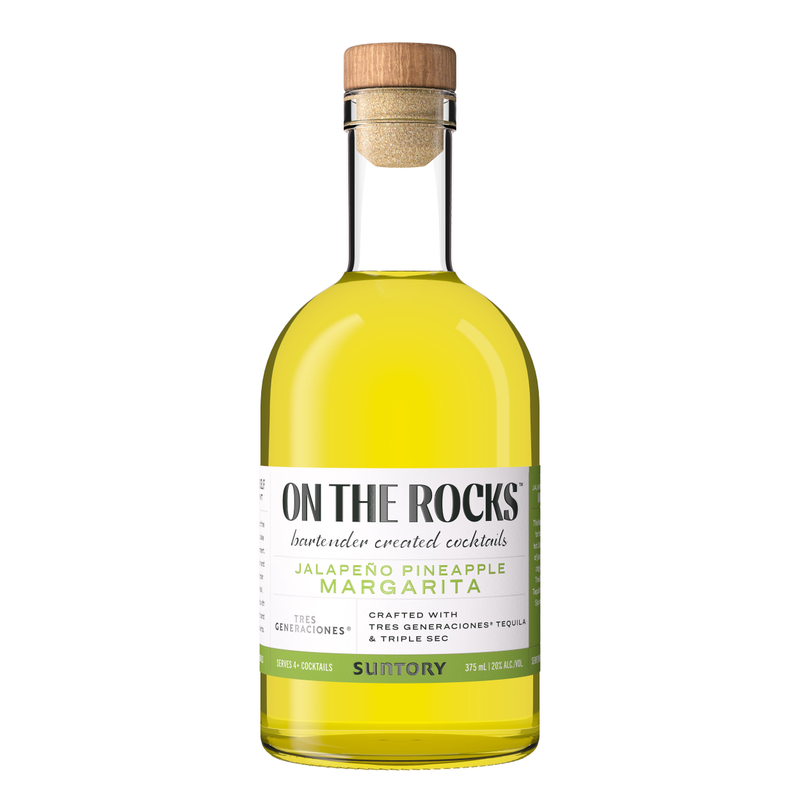 On The Rocks Tres Generaciones Jalapeno Pineapple Margarita 375ml (40 proof)