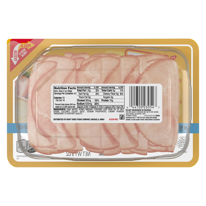 Oscar Mayer Honey Ham - 9oz