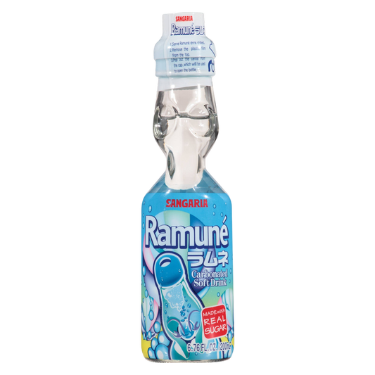 Sangria Original Ramune Carbonated Soda Single Bottle 6.76oz