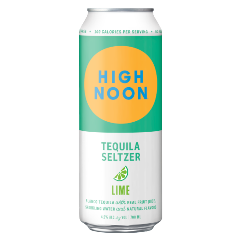 High Noon Tequila Lime Single 700ml Can 4.5% ABV