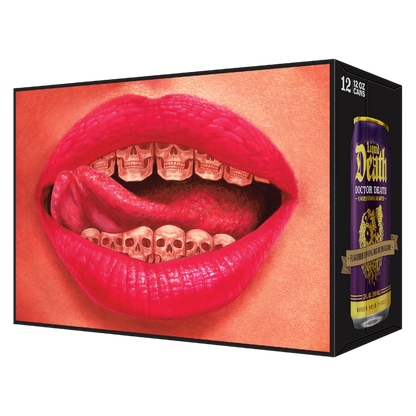 Liquid Death Dr. Death Sparkling Water 12pk 12oz Can