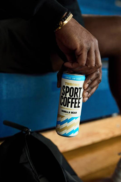 Throne Sport Coffee Vanilla Bean Coffee 11oz Can
