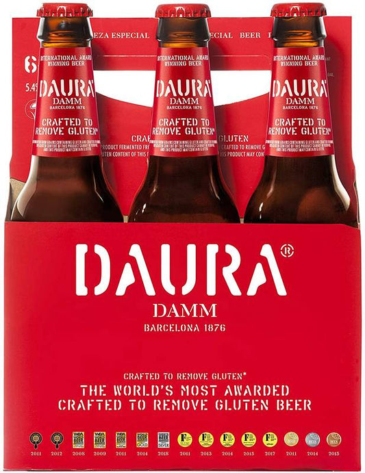 Daura Damm Premium Lager Gluten Free 6pk 11.2oz Btl