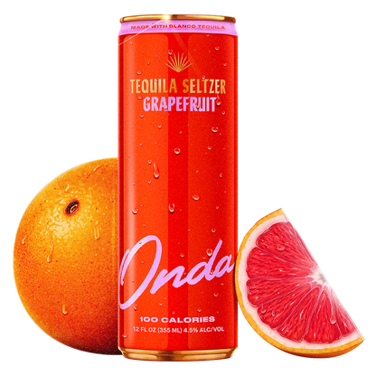 Onda Sparkling Tequila Grapefruit 4pk 12oz Can 5% ABV