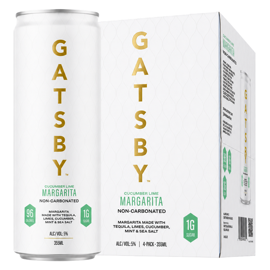 Gatsby Cucumber Lime Margarita 4pk 12oz Can 5% ABV