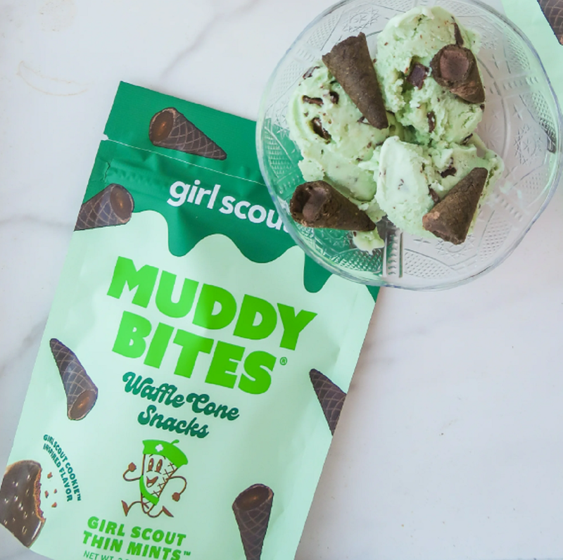 Muddy Bites Girl Scout Thin Mint, 2.33oz