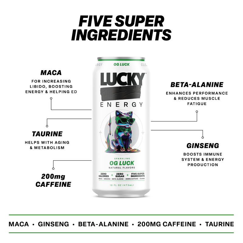 Lucky Energy OG Luck 16oz Can