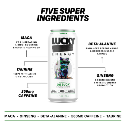 Lucky Energy OG Luck 16oz Can