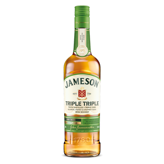 Jameson Triple Triple Irish Whiskey 750ml Bottle