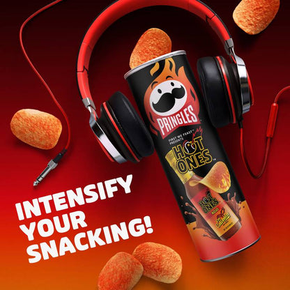 Pringles® Hot Ones® Rojo, 5.5 oz