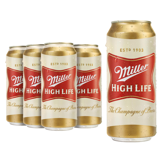 Miller High Life 6pk 16oz Can 4.6% ABV