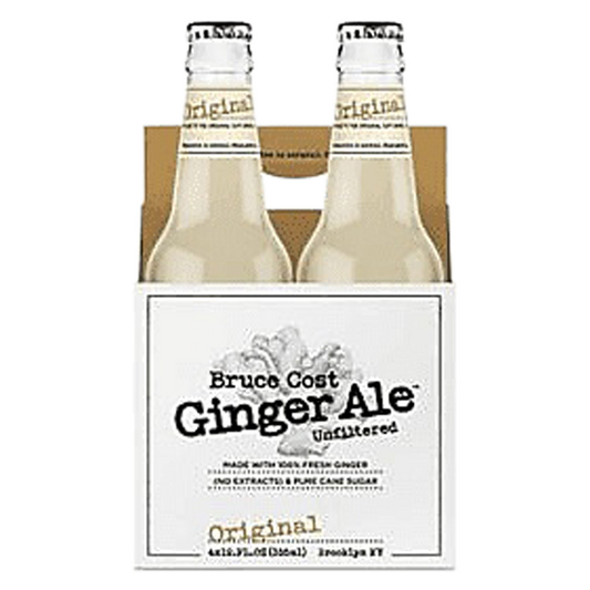 Bruce Cost Ginger Ale Original 4pk 12oz Can