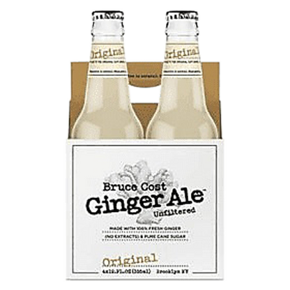 Bruce Cost Ginger Ale Original 4pk 12oz Can